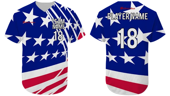 Premium American Style Custom Baseball Jerseys Wholesale